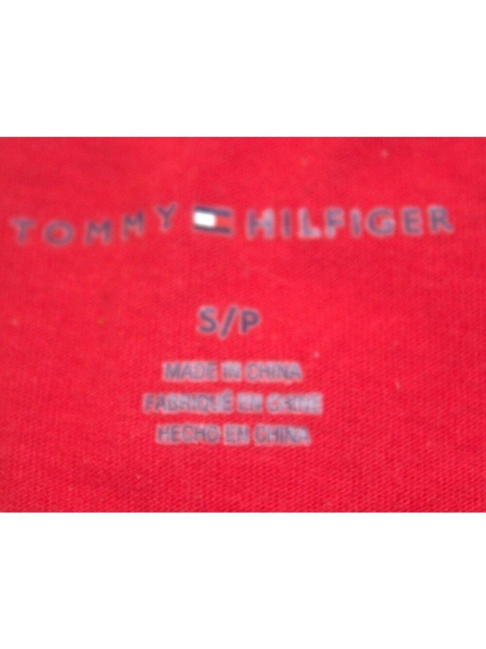 Tommy Hilfiger Women's Small Pajama Set Red Flannel Plaid Pants & LS Top #I-7 - Picture 3 of 6